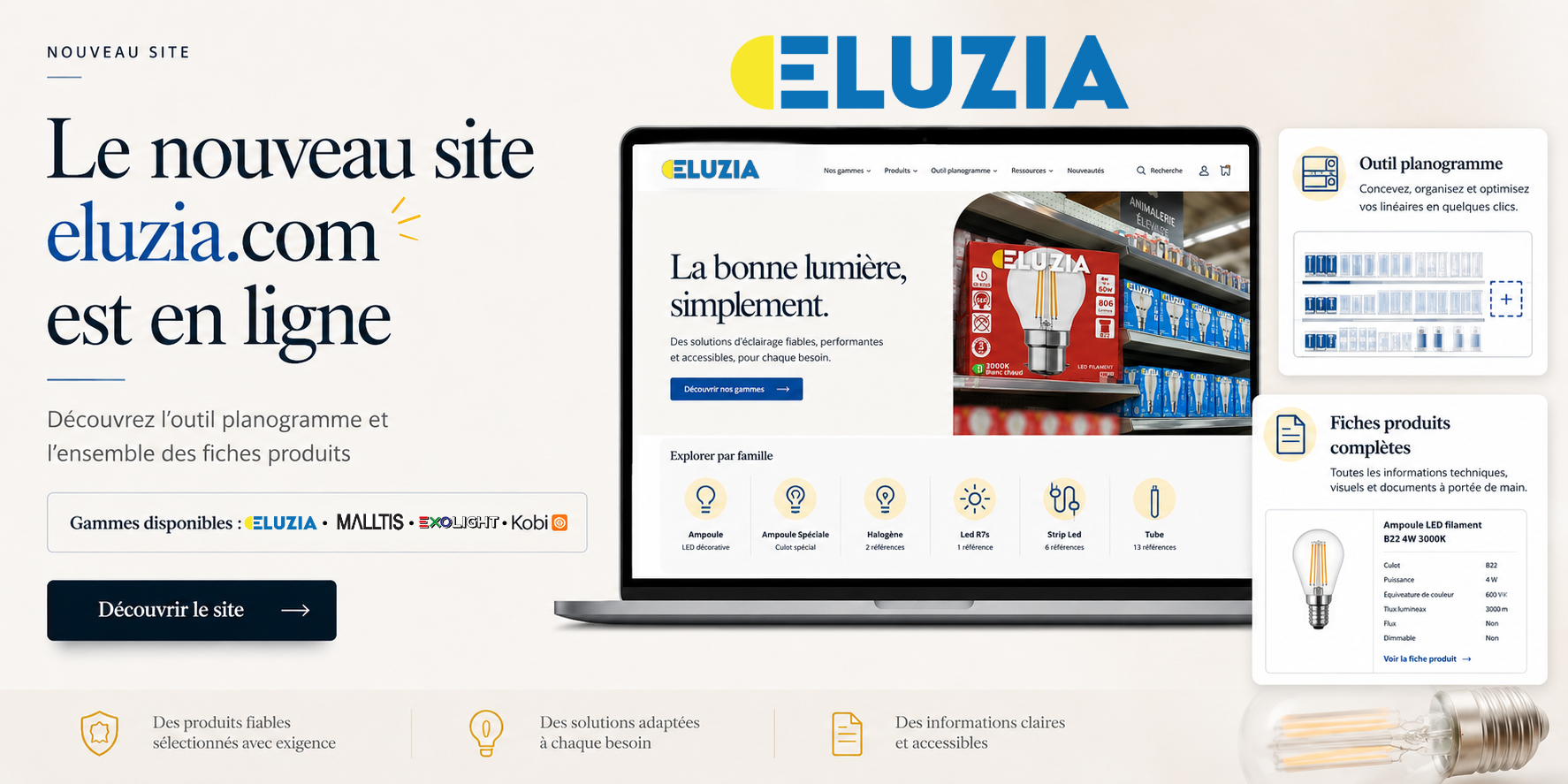 Lancement du nouveau site Eluzia
