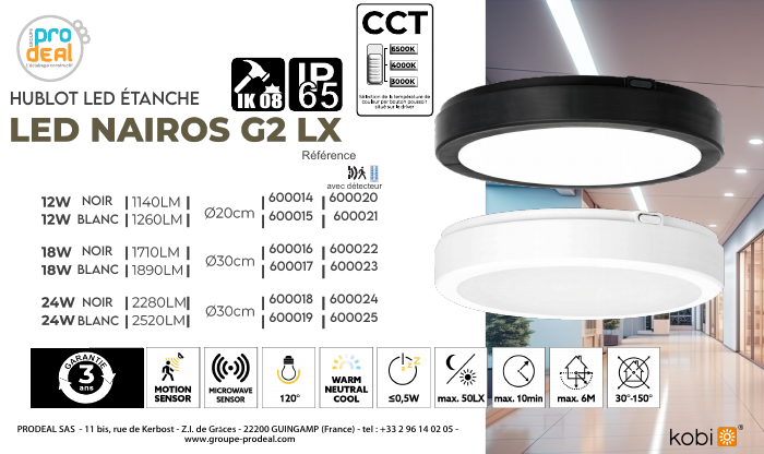 Couverture Nairos LX G2